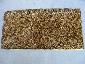 Sheared Printed #1 Rabbit Plate: 18mm: Cheetah Pattern 