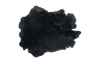 #1 Rex Rabbit: Dyed Black: Extra Large 