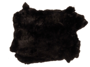 #1 Rex Rabbit: Dyed Brown: Size B 