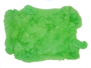 #1 Rex Rabbit: Dyed Green: Size B 