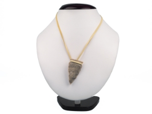Iroquois Flint Arrowhead Necklace 