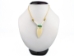 Iroquois Bone Arrowhead Necklace - 144-02 (Y2KC03)