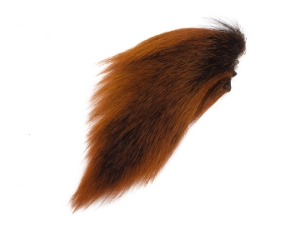 Dyed Deer Tail: Burnt Orange 
