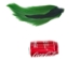 Dyed Deer Tail: Green - 148-072