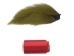 Dyed Deer Tail: Olive - 148-089 (Y1LRI)