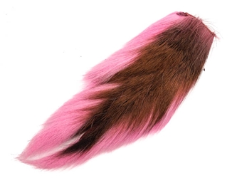Dyed Deer Tail: Pink 
