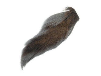 Dyed Deer Tail: Shad Gray 