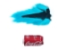 Dyed Deer Tail: Fluorescent Blue - 148-507 (Y1LRI)