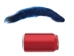 Dyed Squirrel Tail: Blue - 162-082 (Y1MC07)