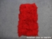 Dyed Tibet Lamb Plate: Fire Red - 167-A001 (Y1I)
