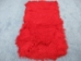 Dyed Tibet Lamb Plate: Red - 167-A002 (Y1H)(Y2G)