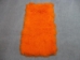 Dyed Tibet Lamb Plate: Orange - 167-A047 (Y1HRB)
