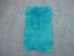 Dyed Tibet Lamb Plate: Bright Turquoise - 167-A052 (Y2GRK)