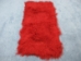 Dyed Tibet Lamb Plate: Cardinal Red - 167-A057 (Y1JRH)