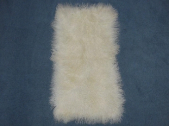 Tibet Lamb Plate: Natural White (Creamy) 