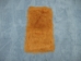 Dyed Tibet Lamb Plate: Pale Rust - 167-A082 (Y2GRO)