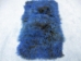 Dyed Tibet Lamb Plate: Black with Blue Tips - 167-C001 (Y1J)