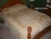 Dyed Tibet Lamb Rug: ~8x10 ft: Ashy Blond - 1677-A027-8x10