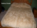 Dyed Tibet Lamb Rug: ~8x10 ft: Ashy Blond - 1677-A027-8x10