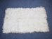 Tibet Lamb Rug: ~4x6 ft: Natural White - 1677-A050-4x6 (Y3L)