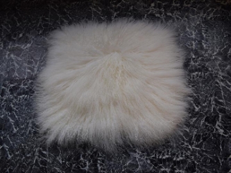 Tibet Lamb HALF Plate: Natural White (Brightened) 