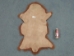 Short-Hair Tibet Lamb Skin: Dark Auburn - 169-S-A021 (Y1FRI)