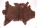 Short-Hair Tibet Lamb Skin: Chocolate Brown - 169-S-A080 (Y1F)