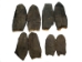 Beaver Tail: Washed &amp; Dried: Pair - 18-02-WP (Y1I)