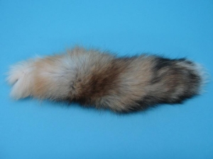 Cross Fox Tail (12-18"): Premium Grade 