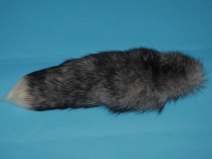 Indigo Fox Tail (Silver-Blue Fox Cross):Assorted blue frost fox tails