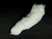 Shadow Fox Tail (White Fox) (10-16") - 18-05-9-AS (Y2K)(Y1L)