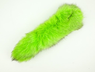 Dyed Fox Tail: Green 
