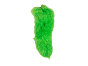 Dyed Fox Tail: Green 