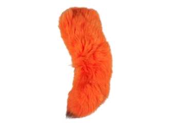 Dyed Fox Tail: Orange 