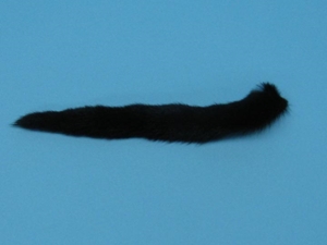 Mink Tail: Black 