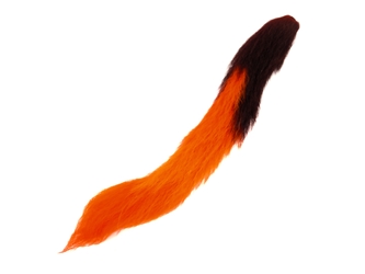 Dyed Calf Tail: Orange 
