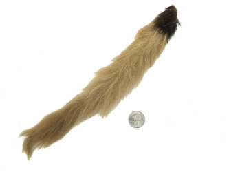 Dyed Calf Tail: Tan 