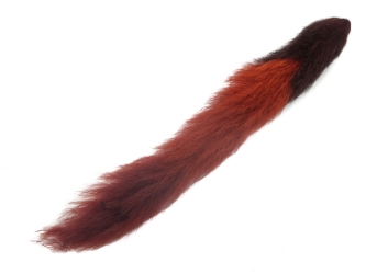 Dyed Calf Tail: Root Beer 