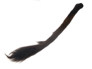 Dyed Calf Tail: Brown 