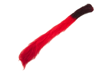 Dyed Calf Tail: Red 
