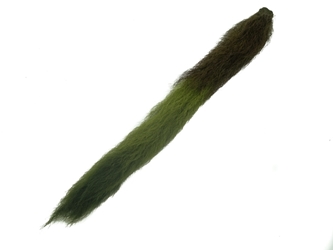 Dyed Calf Tail: Olive 