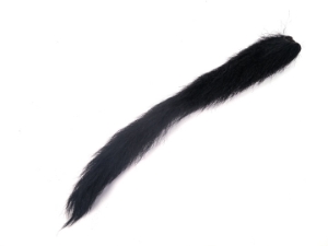 Dyed Calf Tail: Black 