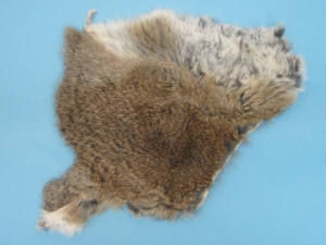 Scrappy Rabbit Skin: Mixed Natural Colors 