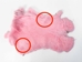Dyed Rabbt Skin: Baby Pink - 188-D-06 (Y2F)