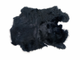 Dyed Rabbt Skin: Midnight Blue 