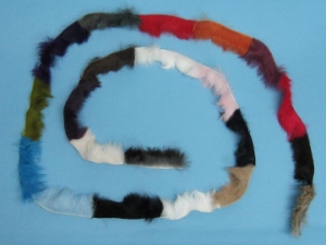 Dyed Rabbt Skin Swatch 