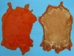 Dyed Trading Post Rabbit Skin: Orange - 188-TPOR (Y1I)