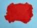 Dyed Trading Post Rabbit Skin: Red - 188-TPRD (Y1IRK)