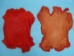 Dyed Trading Post Rabbit Skin: Red - 188-TPRD (Y1IRK)