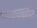 Long Clam Shell Wampum: White (strand) - 195-01 (N15)
